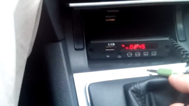 MP3-модуль CT08E в моей машине...