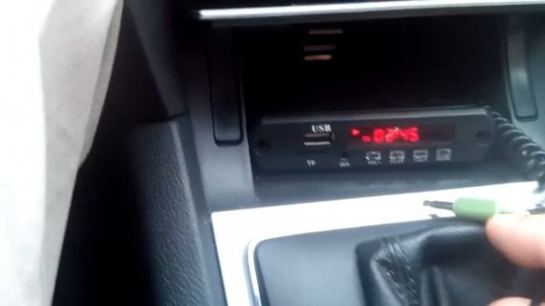 MP3-модуль CT08E в моей машине...