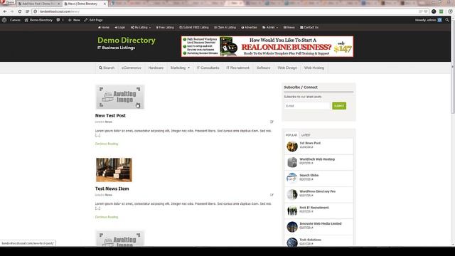The News Category And Blog Posts смотреть онлайн