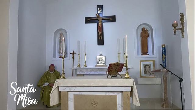 SANTA MISA. Desde la capilla del Obispado de San Luis. Celebra Monseñor Gabriel Barba смотреть онлайн