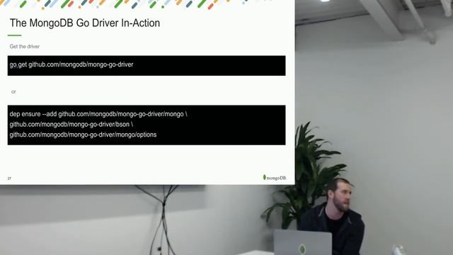 Scott L'Hommedieu - MongoDB Go Driver for Modern Database Applications - Boulder Meetup смотреть онлайн