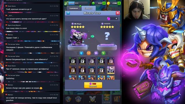 600 вращений в Колесе удачи #1 (Taptap Heroes) смотреть онлайн