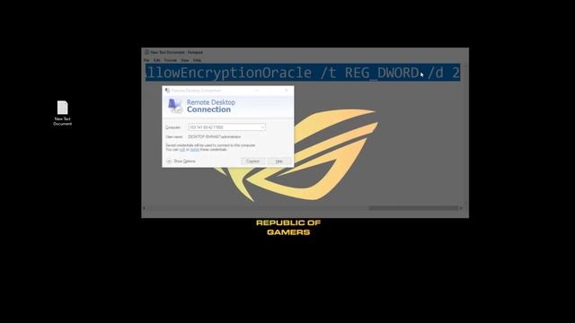 Fix CredSSP แก้ไข Error เข้า Remote Desktop ไม่ได้ смотреть онлайн