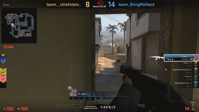 CSGO - SASS TWO TAP смотреть онлайн