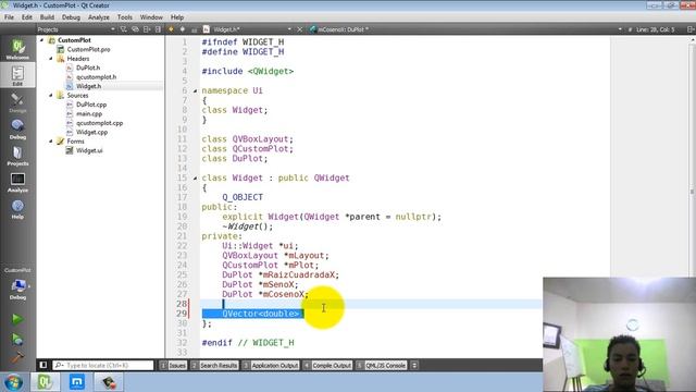 Tutorial Qt Creator - QCustomPlot (Gráficas en C++) смотреть онлайн