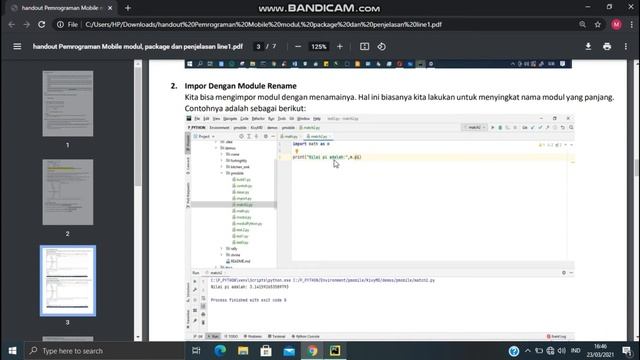 IMPORT PADA PYTHON смотреть онлайн