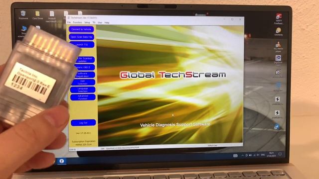 ToyotaLexus диагностика Techstream