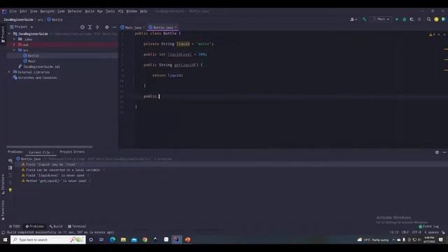 Java Beginner's Guide - Encapsulation, Getters and Setters смотреть онлайн