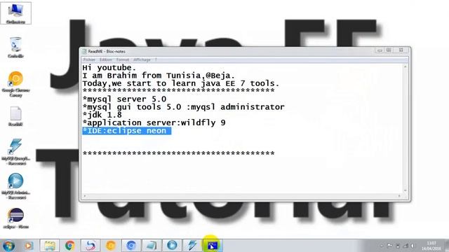 Java EE 7 Install and Configuration on Windows смотреть онлайн