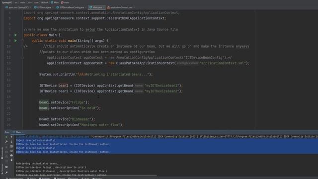 Using Init and Destroy Methods for Beans (annotations) - @Component, @Configuration (Skillsoft) смотреть онлайн