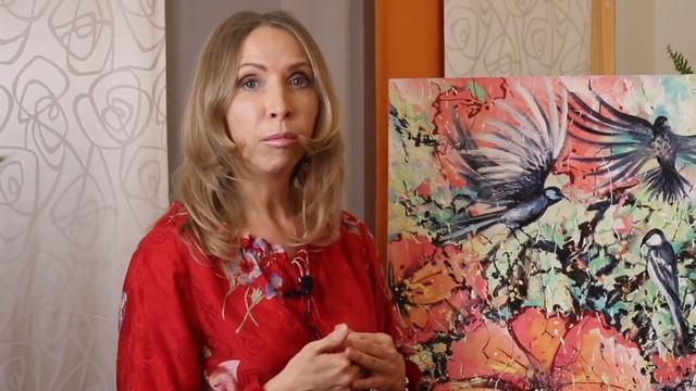 Как я Пишу картины. Инга Радужная