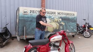 Мотоцикл Ява 360/Ява Старушка от мотоателье Ретроцикл.