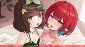 【両耳舐めASMR】奥までぐっぽり♡ナマ舌実感超密着両耳舐めで逃げられない♡【ミア・オーレッド×本多ぽこ】#本多のオーレッド Ear licking,舔耳