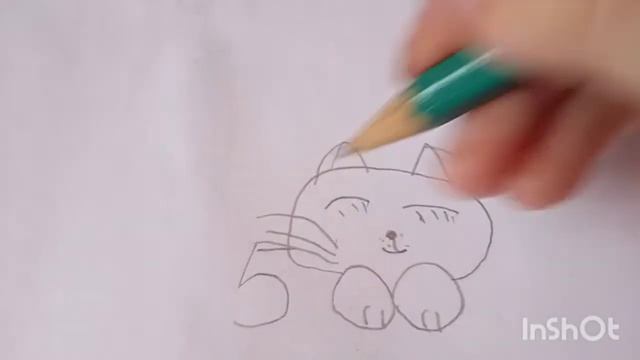 как легко нарисовать КОТИКА ♥️??? смотреть онлайн