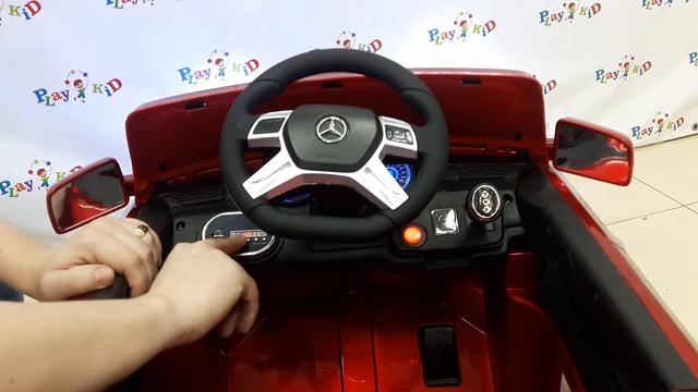 Обзор детского электромобиля Mercedes Benz ML350 смотреть онлайн