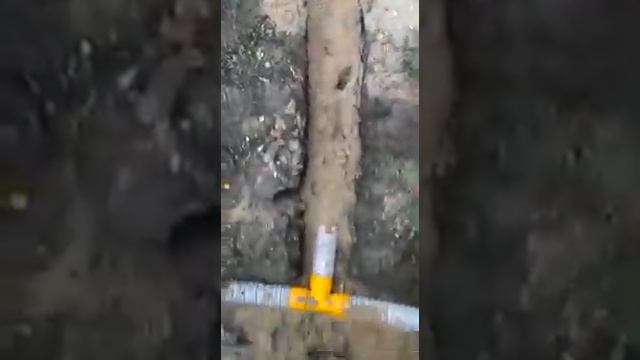 Дренажная труба для водоотведения со всего двора. смотреть онлайн