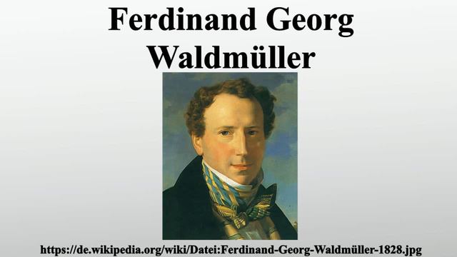 Ferdinand Georg Waldmüller смотреть онлайн