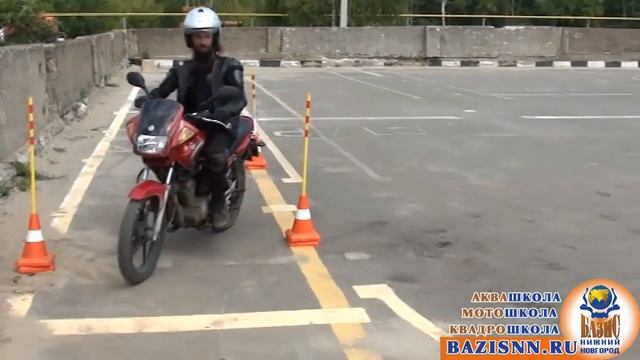 Урок 2. Обучение вождению мотоцикла. Мотошкола