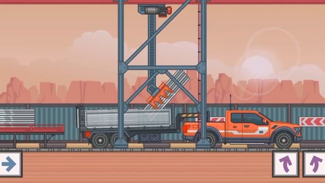 Геймплей по игре Trucker and Truck смотреть онлайн