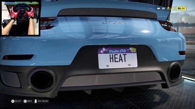 NFS HEAT | Upgrade Car Performance | ( Porsche 911 GT2 RS ) - LOGITECH G29 Gameplay