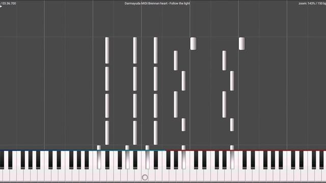 Brennan Heart & Jonathan Mandelson - Follow the Light (Darmayuda MIDI Piano) смотреть онлайн