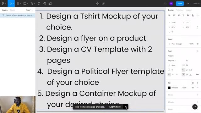 Assignment 3 on Figma смотреть онлайн