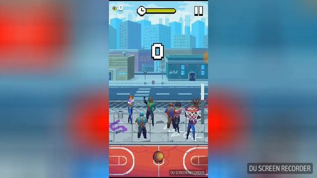 БРОСАЕМ МЯЧ В КОЛЬЦА! Обзор игры "Bouncy Hoops" смотреть онлайн