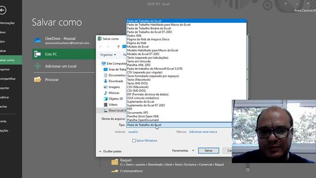 Arquivo Excel exportado e separado por Pipe смотреть онлайн