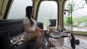 Кемпинг Aya camping 
Кемпинг под сильным дождём