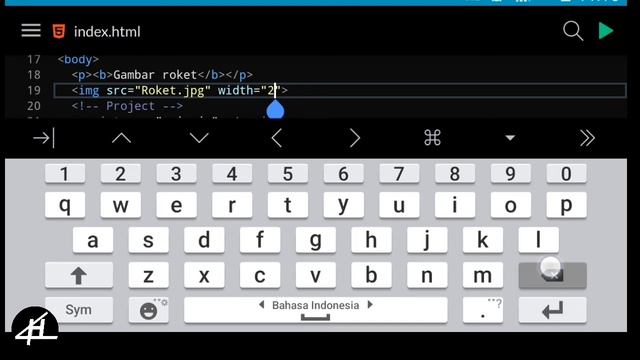 Cara menambahkan gambar di HTML || CODING HTML di Android #3 смотреть онлайн