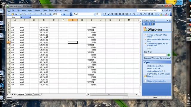 How To -Excel 2003 Shading Alternate Lines Fast and Easy смотреть онлайн
