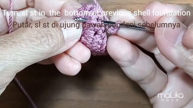 Konektor masker rajut | Crochet mask connector | Crochet wave shell edging смотреть онлайн