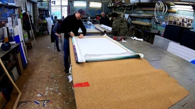 Экспертная натяжка холста на подрамник смотреть онлайн