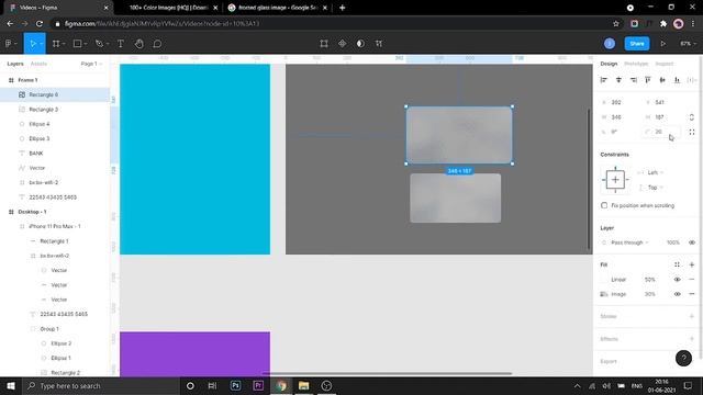 Glassmorphism In Figma | Figma Tips - 9 | Ui & Ux Tamil. смотреть онлайн