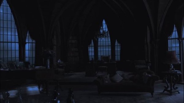 studying in an old library in the melancholic rain (dark academia playlist)