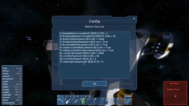 Beacon Security. Space Engineers grief provention mod! смотреть онлайн