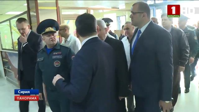 Белорусская гуманитарная миссия в Сирию успешно завершена. Панорама смотреть онлайн