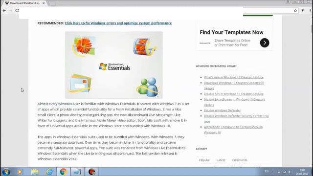 How to Fix - Windows Essentials install error 0x800c0006 смотреть онлайн