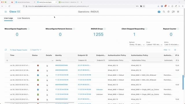 MAC Authentication Bypass MAB with ISE смотреть онлайн