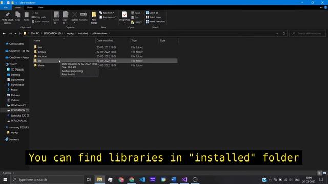 Install cpp libraries using vcpkg and including them in visual studio смотреть онлайн
