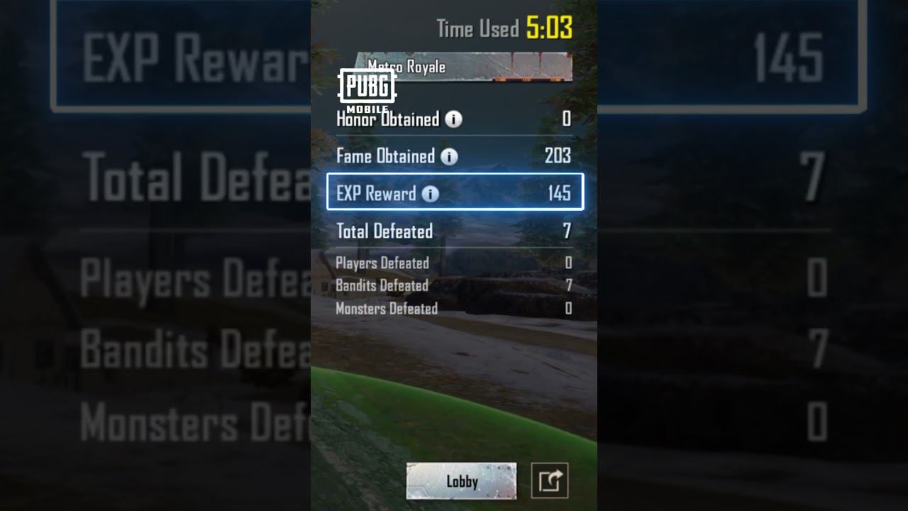 Получайте опыт в Metro Royale! смотреть онлайн