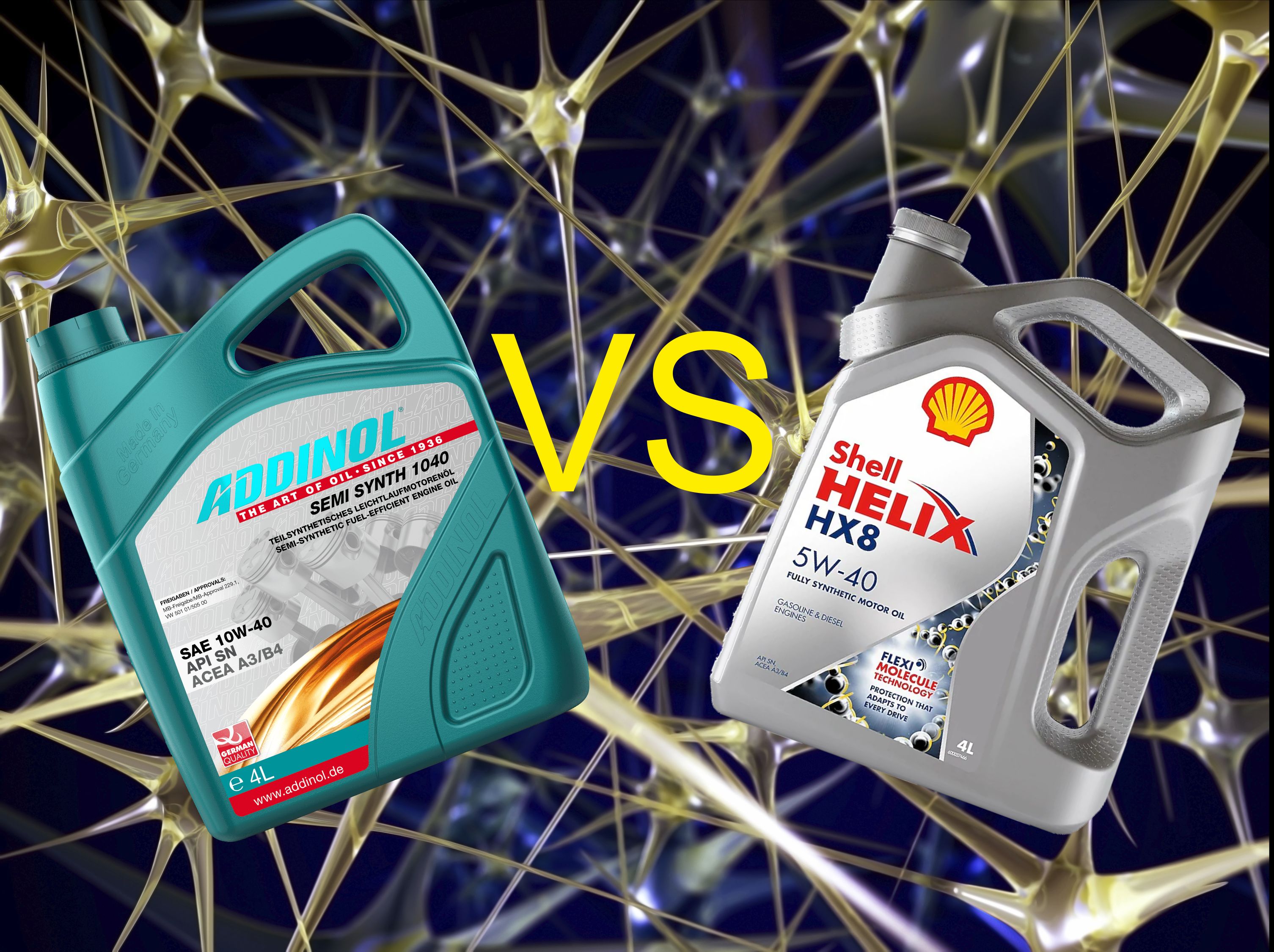 Сравнение моторных масел - ADDINOL vs SHELL смотреть онлайн