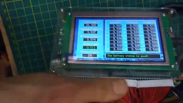 Дисплей Монитор для аккумуляторного модуля 1-24s для 1-5v смотреть онлайн