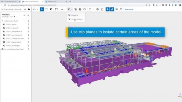 Tekla Structures 2020 to Trimble Connect Collaboration Overview