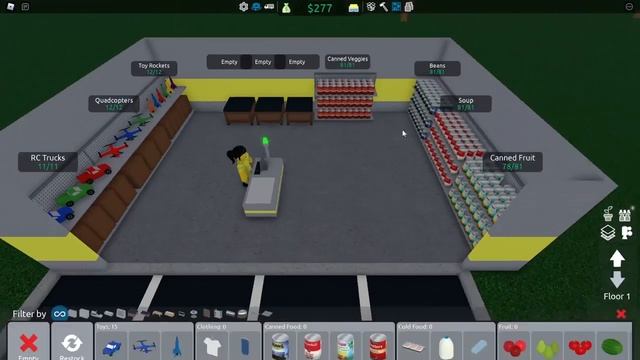 BEST STARTER LAYOUT [Retail Tycoon 2] смотреть онлайн