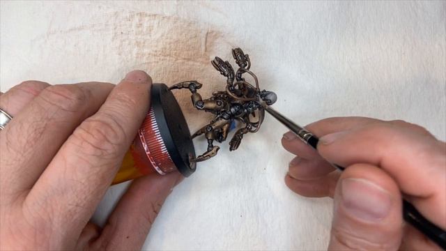 Warhammer 40K: How To Paint Necrons Hexmark Destroyer