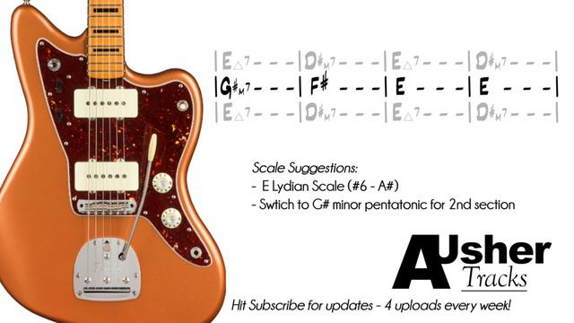 Tranquil Mellow Blues Groove in B major | Guitar Backing Track смотреть онлайн