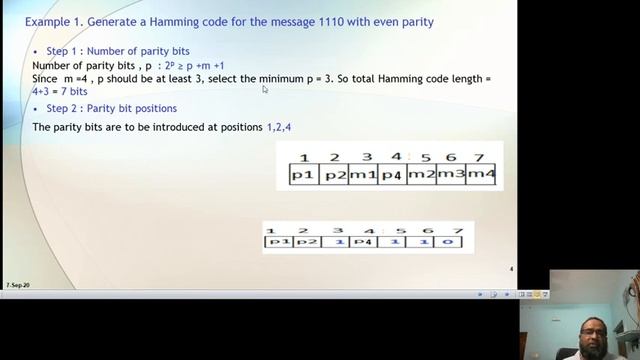 Hamming Code Generation смотреть онлайн