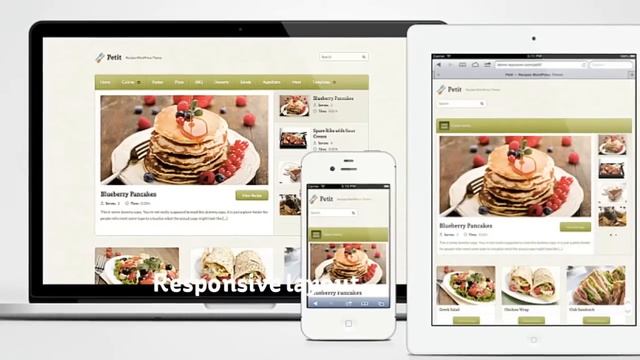 Wordpress Food Themes with Great Design and Functions смотреть онлайн