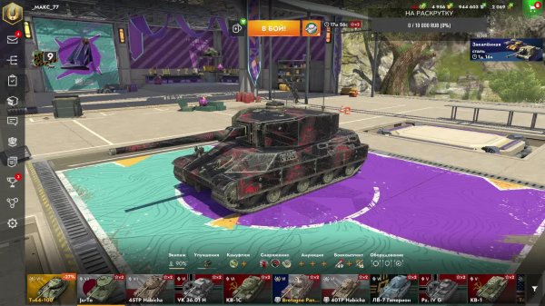 Tanks Blitz покатушки